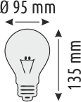 6W RUSTİK AMPUL STANDART - G95