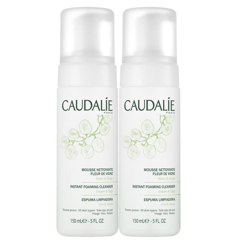 Caudalie İnstant Foaming Cleanser Temizleme Köpüğü 2x150ml