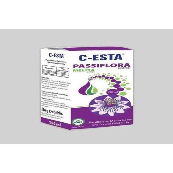 C-Esta Passiflora Melisa Ekstresi Şurubu 150 ml