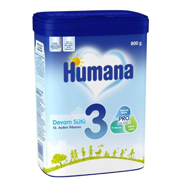 Humana Bebek Devam Sütü 3 800 gr