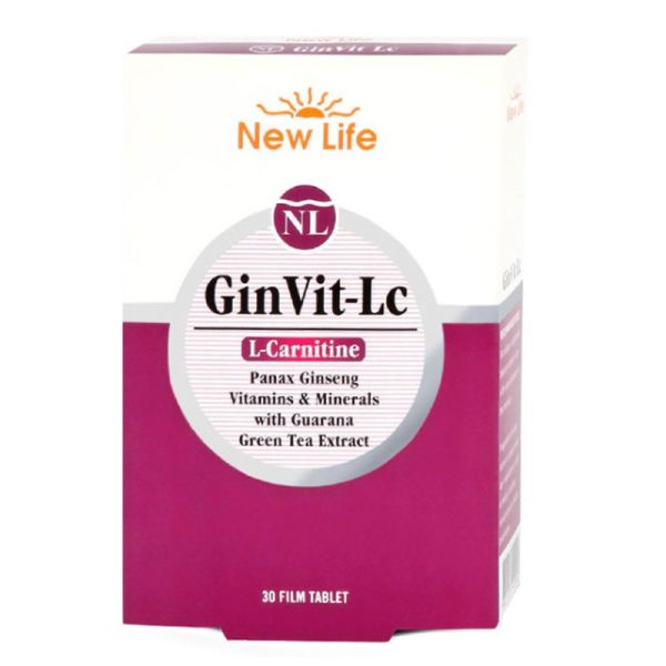 New Life GinVit-Lc Takviye Edici Gıda 30 Tablet
