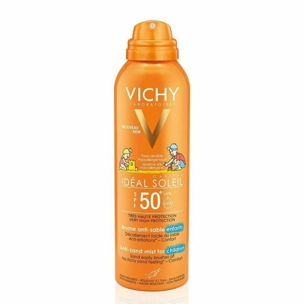 Vichy Ideal Soleil Spf50+ Çocuklar İçin Yüksek Korumalı Güneş Spreyi 200ml