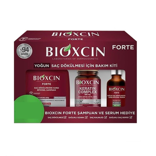 Bioxin Forte Yoğun Saç Dökülmesi İçin Bakım Kiti