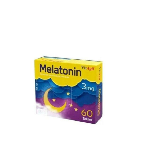 Allergo VitAgil Mela-tonin 3 Mg 60 Tablet