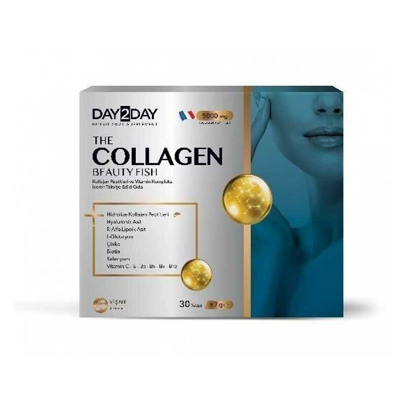 Day2Day The Collagen Beauty Fish Kollajen 30 Saşe x 7 gr