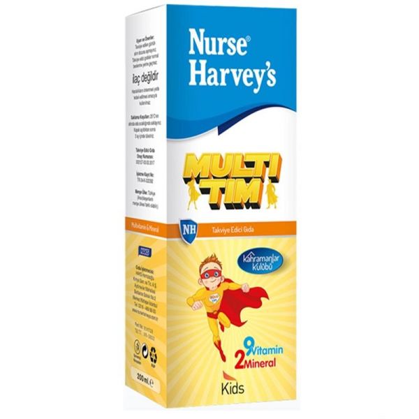 Nurse Harveys Multi-Tim Multi Vitamin İçeren Takviye Edici Gıda 200 ml