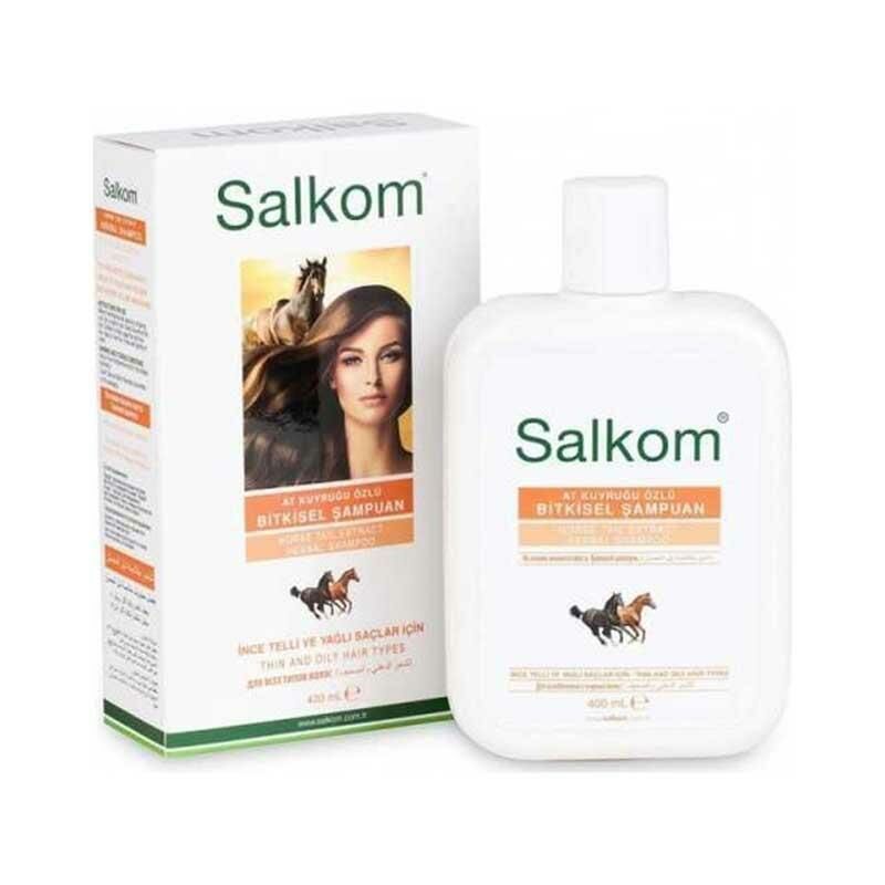 Salkom At Kuyruğu Özlü Şampuan 400 ml