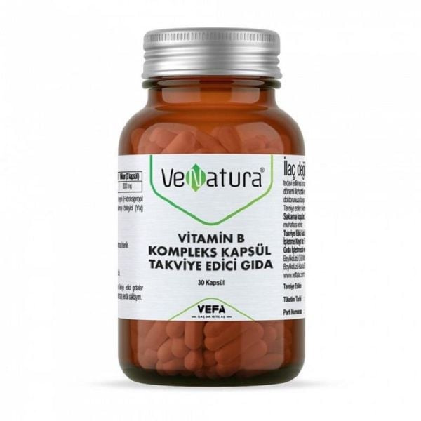 Venatura Vitamin-B Kompleks 30 Kapsül