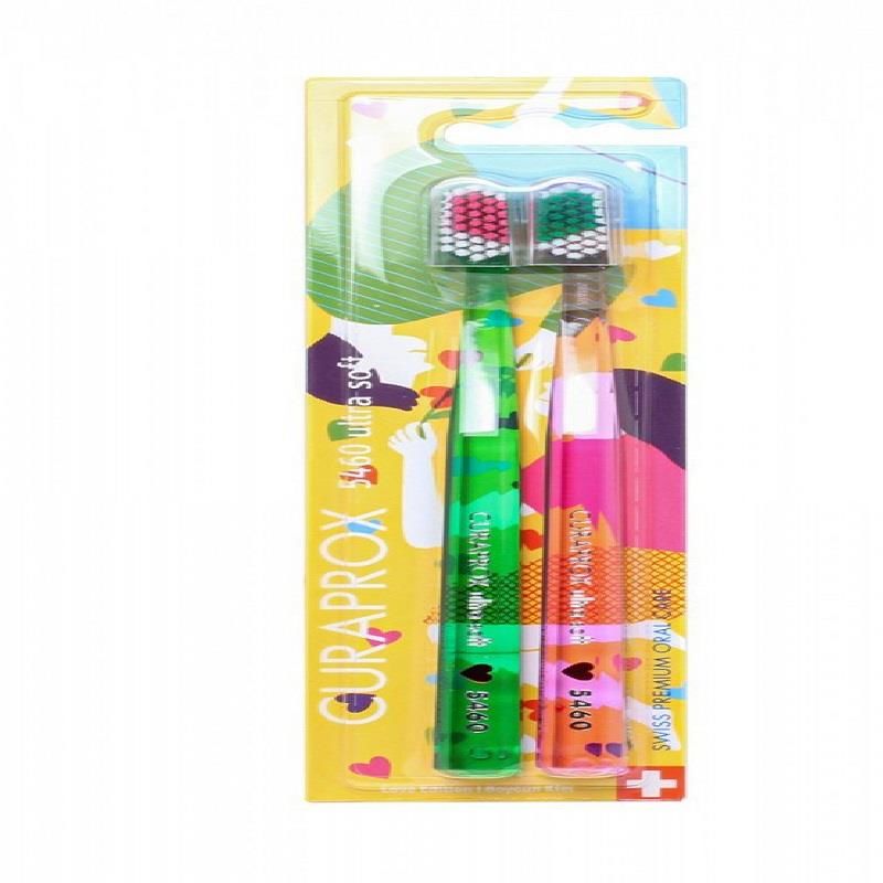 Curaprox Limited Edition Love 5460 Ultra Soft 2 li Diş Fırçası