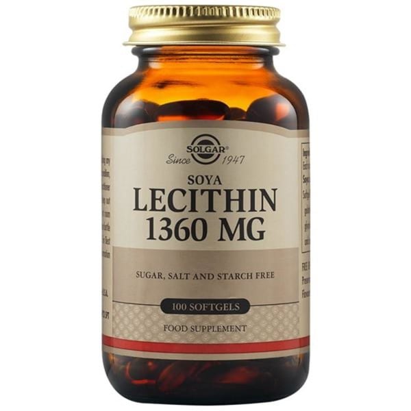 Solgar Lecithin 1360 mg 100 Tablet
