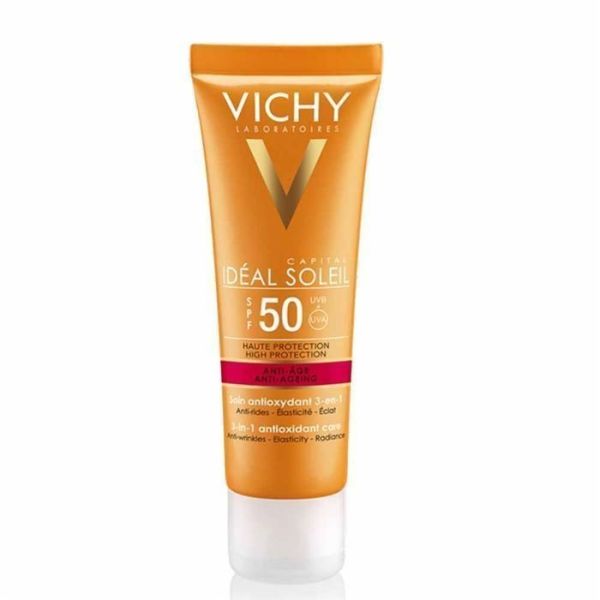 Vichy Ideal Soleil SPF50 Anti Ageing Care Cream 50ml