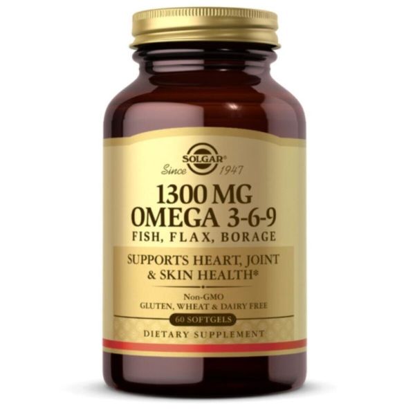 Solgar Omega 3-6-9 EFA 1300 mg 60 Kapsül