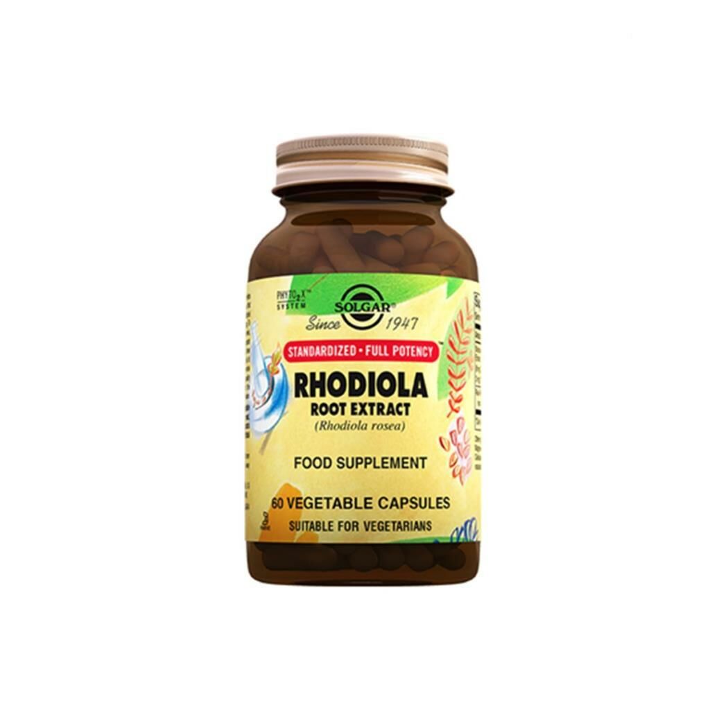 Solgar Rhodiola Root Extract 60 Kapsül