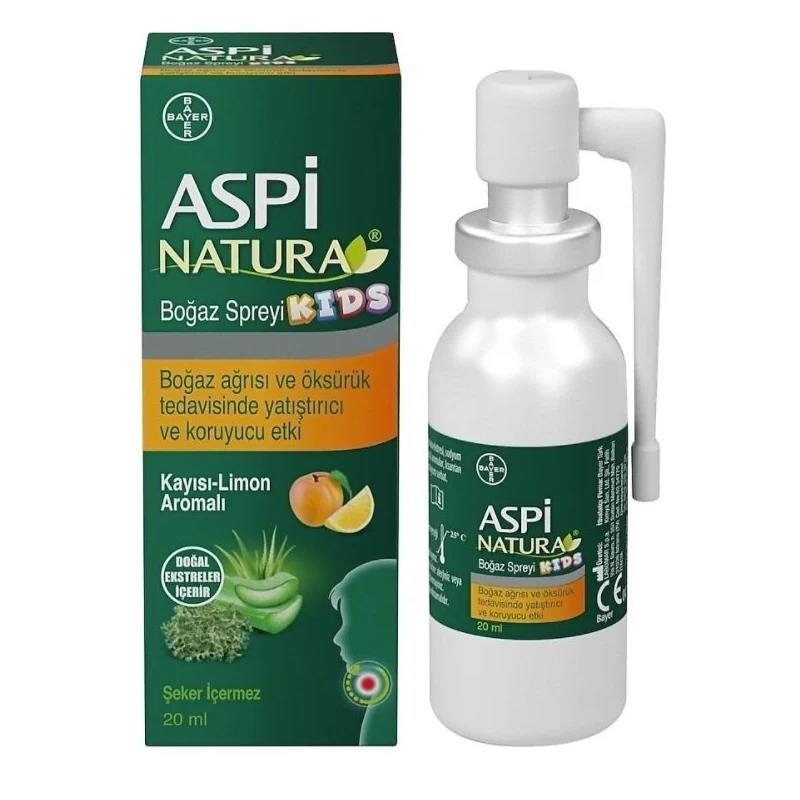 Aspi NATURA Kids Boğaz Spreyi 20 ml