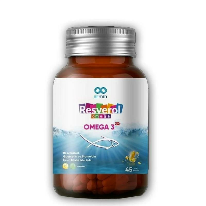 Armin Resverol Omega 45 Kapsül