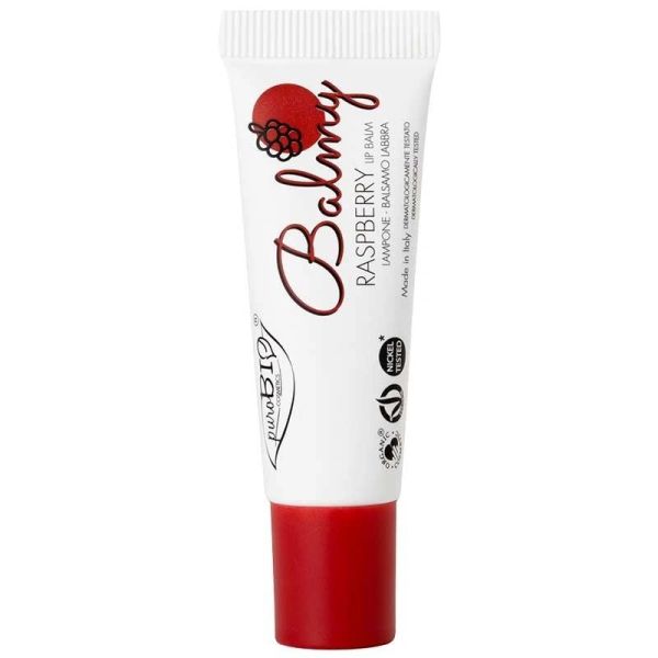 PuroBio Cosmetics Organik Raspberry Lip Balm 10 ml