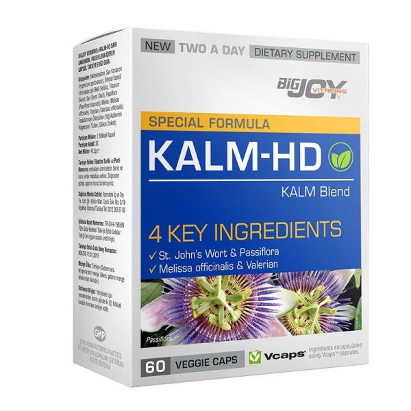 Bigjoy Special Formula Kalm-HD 60 Bitkisel Kapsül