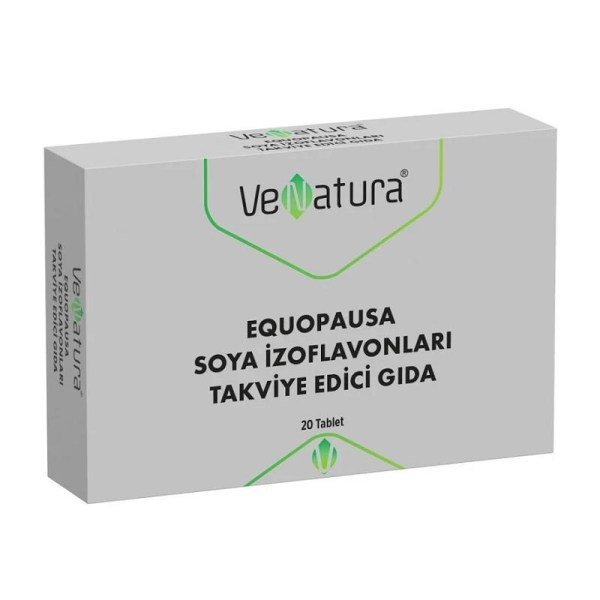 Venatura Equopausa Soya İzoflavonları Takviye Edici Gıda 20 Tablet