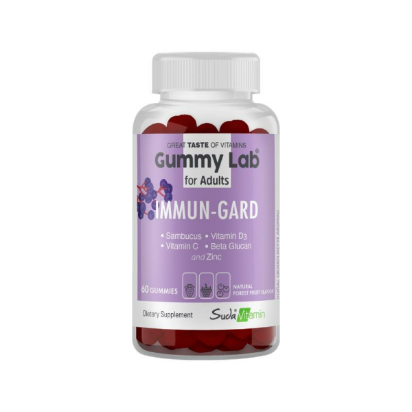 Suda Vitamin Gummy Lab Immun-Gard Adults 60 Gummies