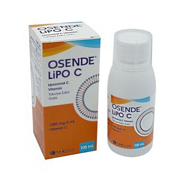 Osende Lipo Lipozomal C Vitamini 100ML Şurup