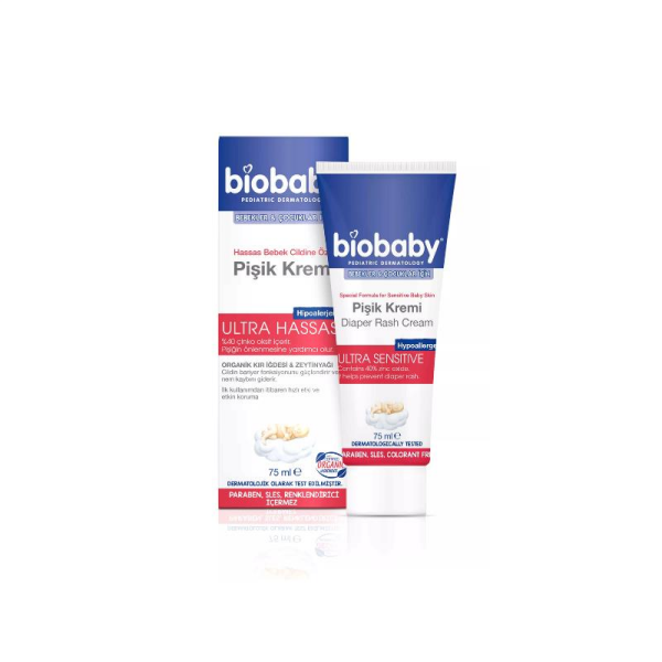 Biobaby Pişik Kremi 75 ml