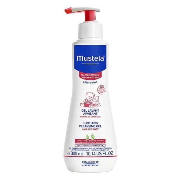 Mustela Soothing Cleansing Gel 300ml - Temizleme Jeli