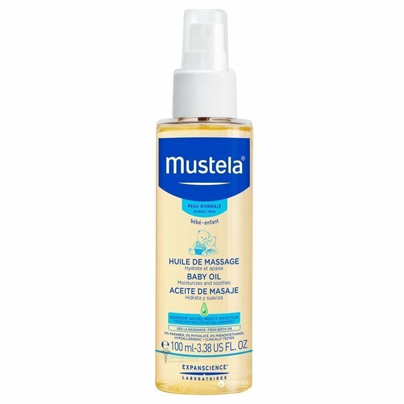 Mustela Bebek Bakım Masaj Yağı 100ml