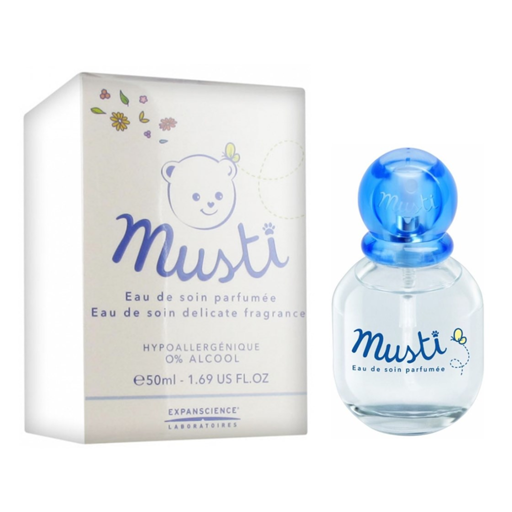 Mustela Musti Eau De Soin 50 ml-Bebeklere Özel Alkolsüz Parfüm