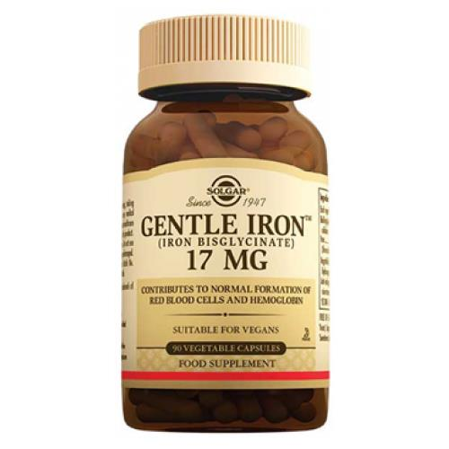 Solgar Gentle Iron 17 Mg 90 Kapsül
