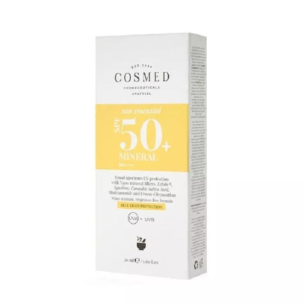 Cosmed Sun Essential SPF50+ Mineral Güneş Kremi 50 ml