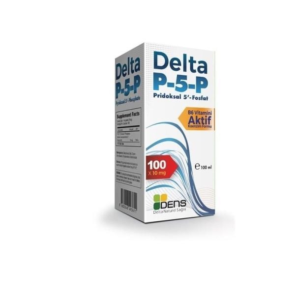 Delta P-5-P Pridoksal 5 Fosfat - Vitamin B6 Şurup 100ml