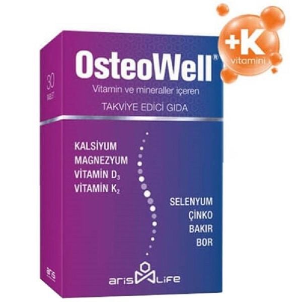OsteoWell Takviye Edici Gıda 30 Tablet