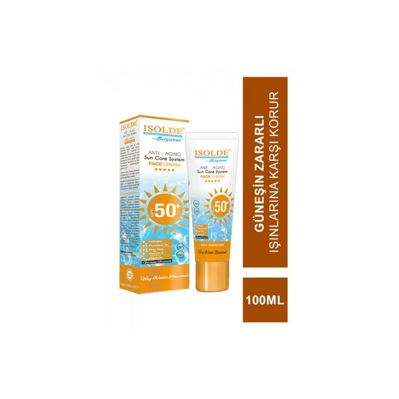 Zigavus Isolde Güneş Yüz Kremi 50spf 100 ml