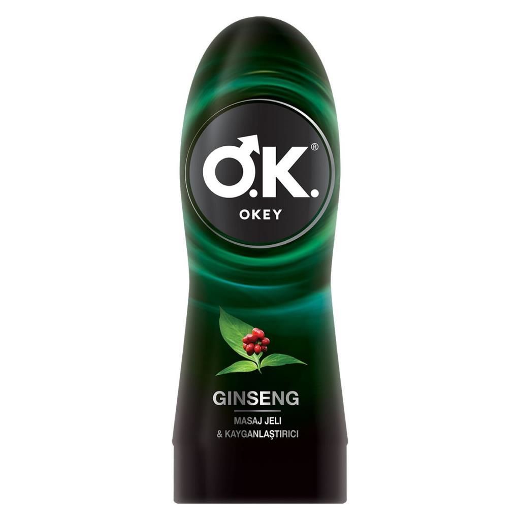 Okey Ginseng Masaj Jeli Kayganlaştırıcı 200 ml