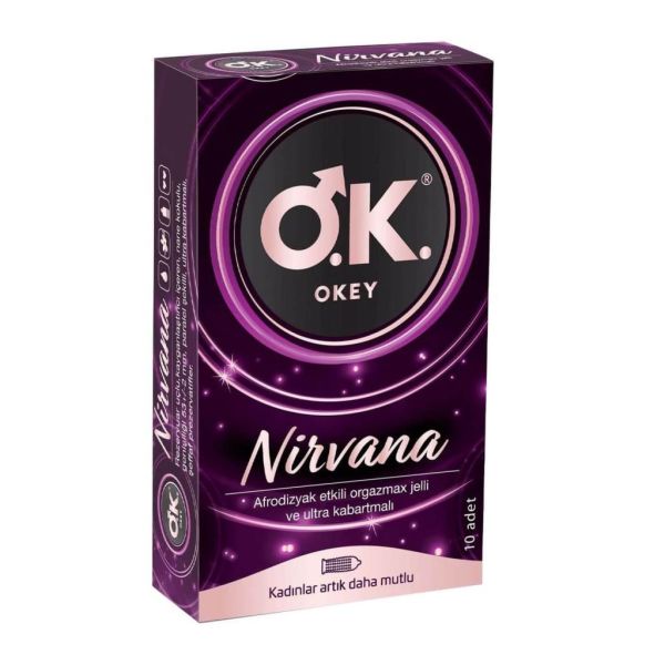 Okey Nirvana 10 Adet Prezervatif
