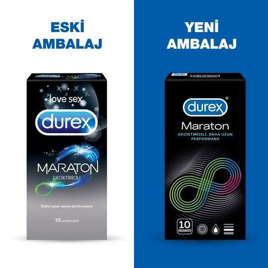 Durex Maraton 10 Adet Prezervatif