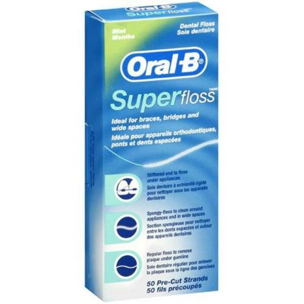 Oral-B Diş İpi Superfloss 50 Adet
