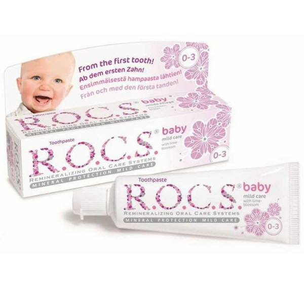 Rocs Baby 0-3 Yaş Diş Macunu Ihlamur Özlü 45G
