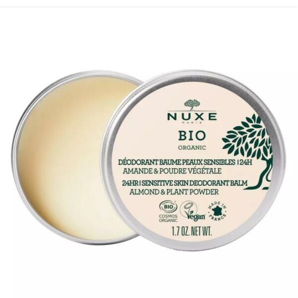 Nuxe Bio Organic 24 Saat Etkili Hassas Ciltler İçin Balm Deodorant 50 gr
