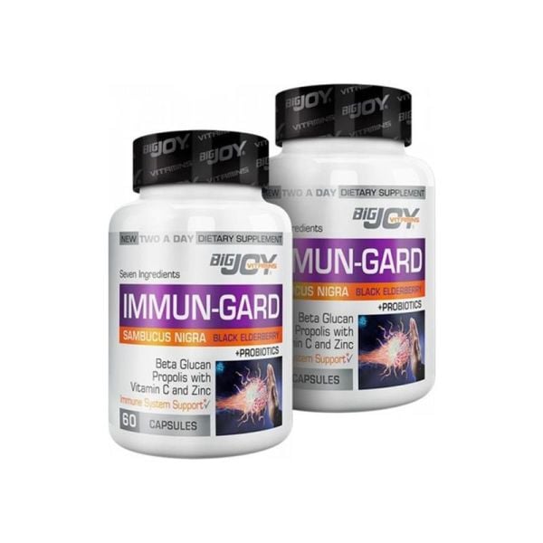Bigjoy Vitamins Immun Gard 60 Kapsül 2'li Set
