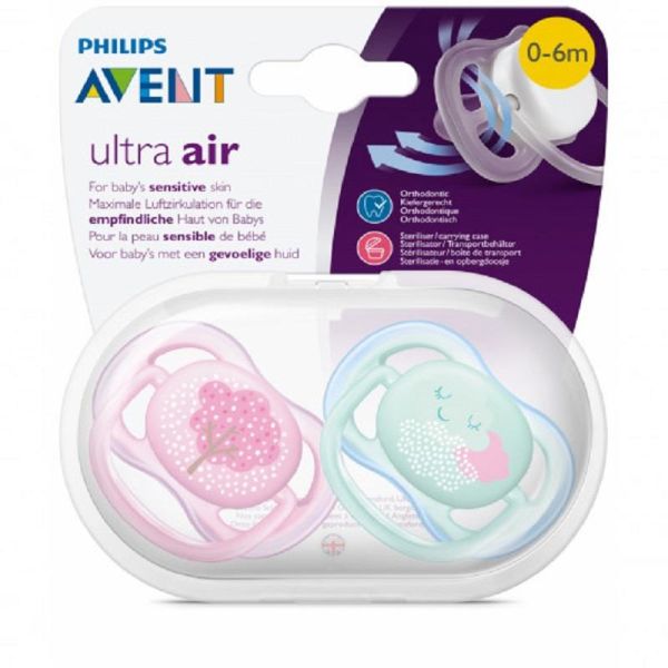 Philips Avent SCF343-20 Ultra Air Emzik 2'li 0-6 Ay