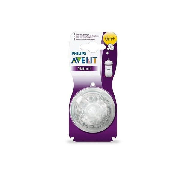 Philips Avent Natural Biberon Emziği No:1 2'li 0 Ay+