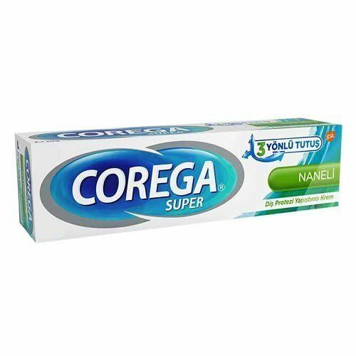 Corega Super 3 Yönlü Tutuş Diş Protezi Yapıştırıcı Krem 40 g