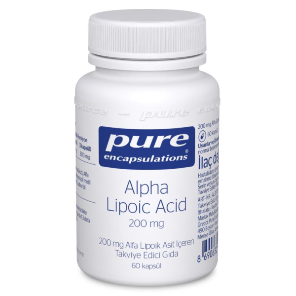 Pure Encapsulations Alpha Lipoic Acid 200 mg 60 Kapsül