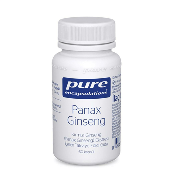 Pure Encapsulations Panax Ginseng 60 Kapsül