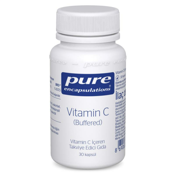 Pure Encapsulations C Vitamini 30 Kapsül