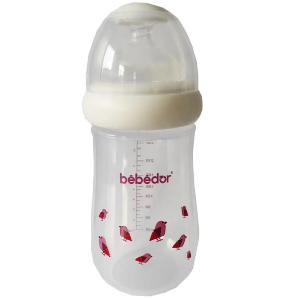 Bebedor Geniş Ağız PP Antikolik Biberon 260ml