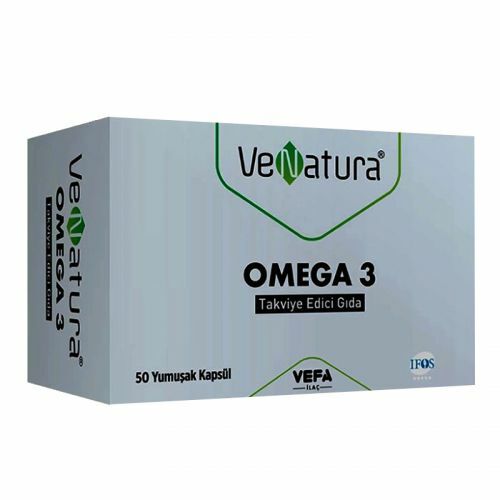 VeNatura Omega 3 Takviye Edici Gıda 50 Yumuşak Kapsül