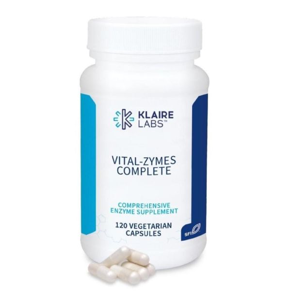 Klaire Labs Vital-Zymes Complete 120 Kapsül