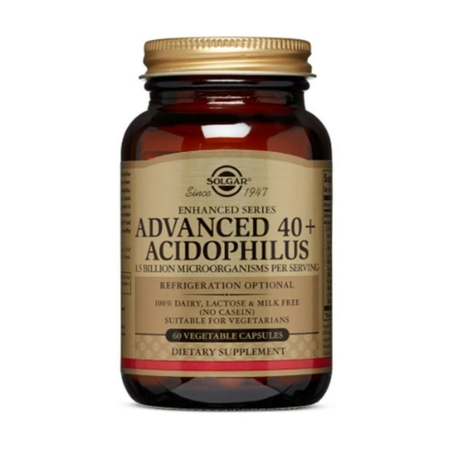 Solgar Advanced 40+ Acidophilus Vegetable 60 Kapsül